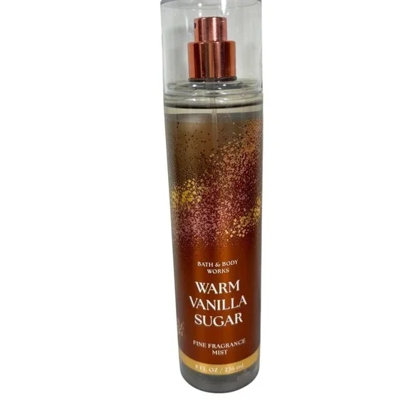 Bath and Body Works WARM VANILLA SUGAR 4 Piece Set With Gift Bag‎ NEW - Picture 5 of 6